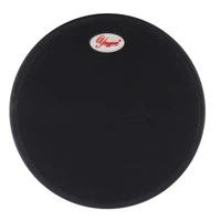 real feel single sided 10 inch snare drum practice pad soft rubber colored