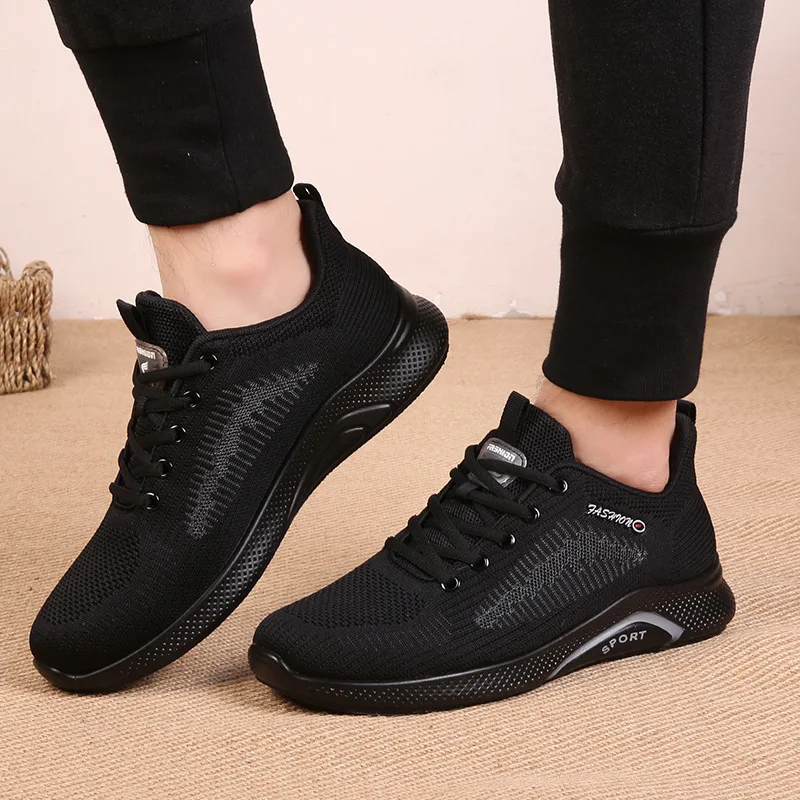 

Men New Casual Shoes Spring Autumn Breathable Sneakers Mesh Sports Soft-soled High Quality Shoes Trend Trainers Men Shoes