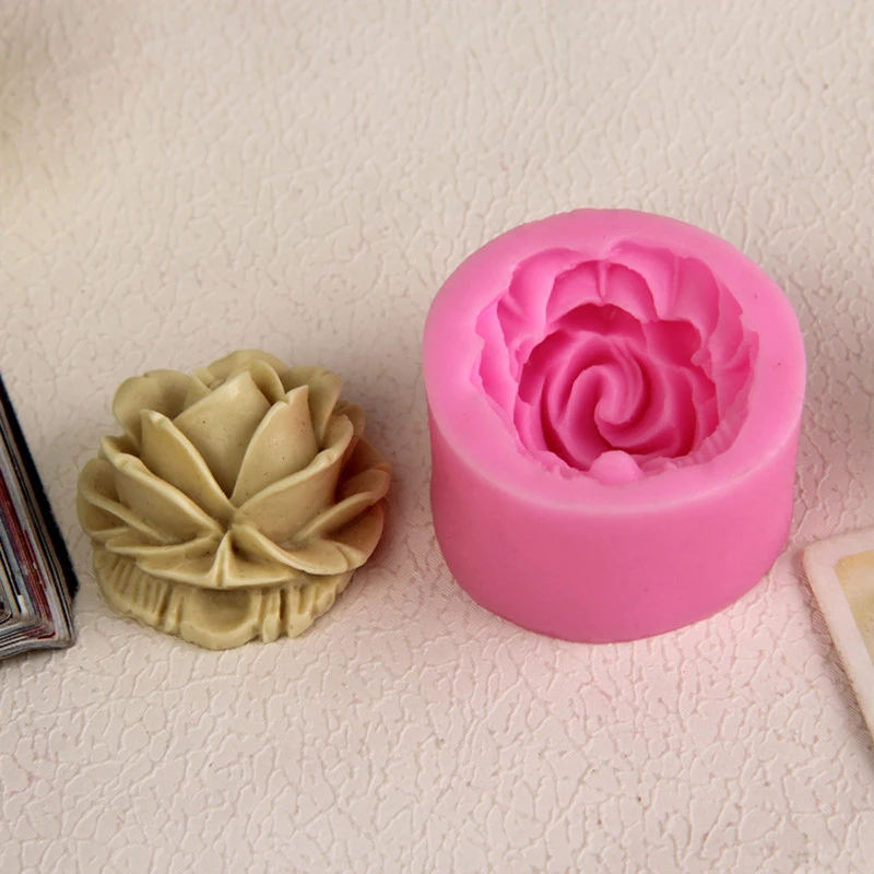 

Rose Mold DIY Food Grade Silicone Mini Cupcake Cake Tool Muffin Cookie Baking Molds Chocolate Soap Pastry Decorating Mold