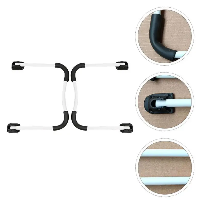 

2Pcs Folding Bed Table Legs Sturdy Bed Computer Desk Legs Table Stands Bed Desk Folding Support Table Frame Table Leg