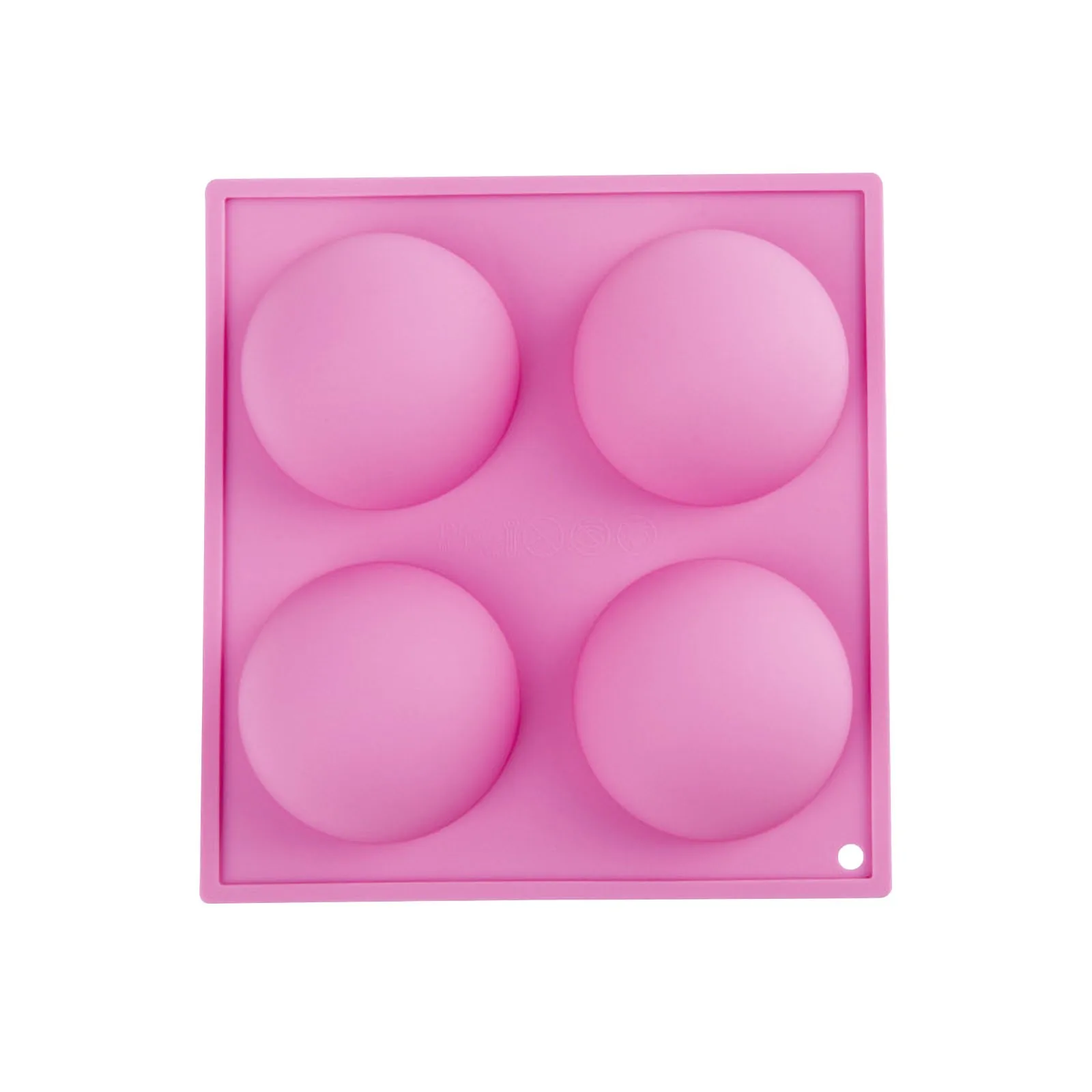 

4 Cups Half Ball Sphere Silicone Cake Mold Muffin Chocolate Cookie Baking Mould