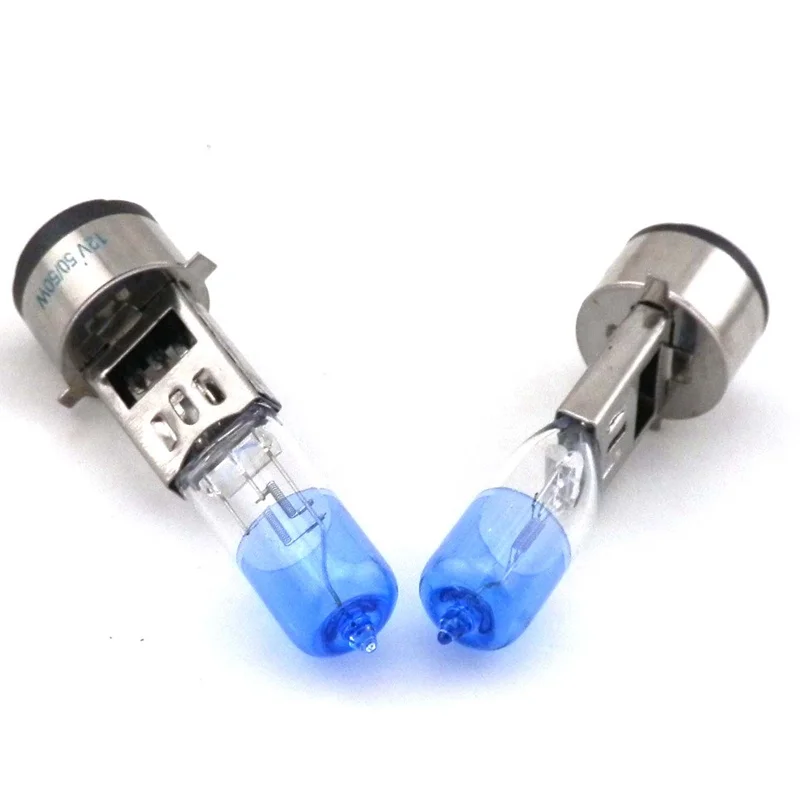 2 шт. BA20 50/50 Вт BA20d ATV Quad скутер фары для мотоцикла велосипеда лампы 12v|bulb ba20dbulb motorcycle