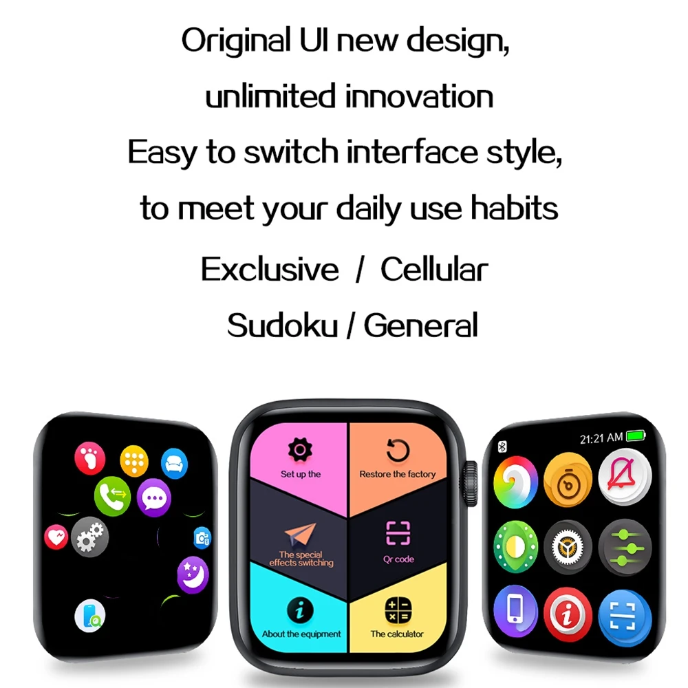 

IWO Watch 6 pro Smart Women Watch AK76 bluetooth Call Play Game Health Monitor Men Smartwatch PK x16 w46 w26 Smart Clock