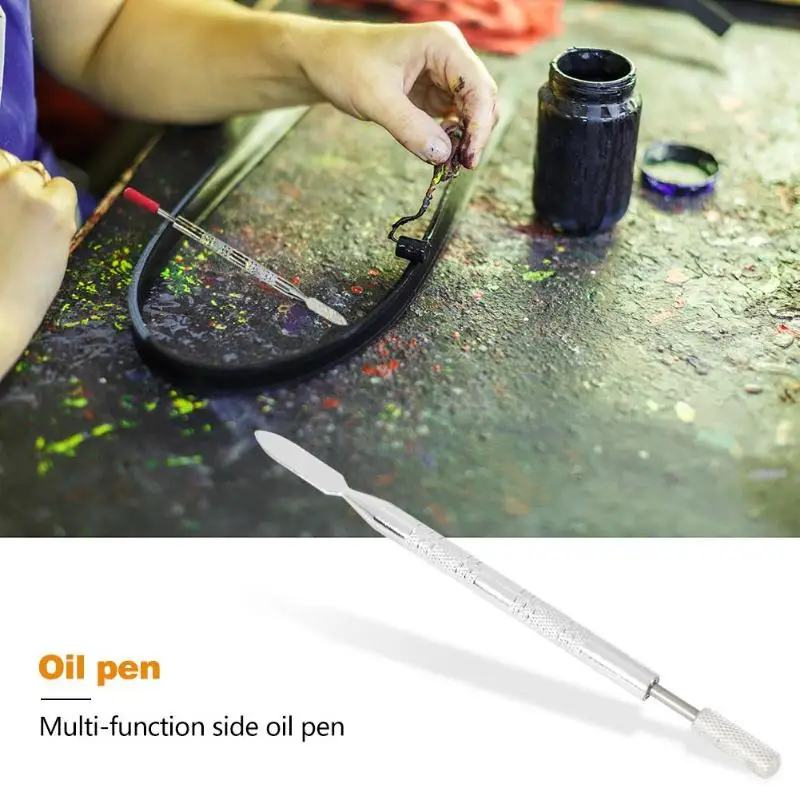 2 латунные насадки для кожи ручка склеивания масла двойного назначения