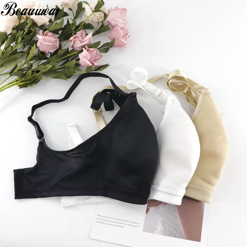 Женский бюстгальтер без косточек Beauwear мягкий для беременных и пуш ап размера