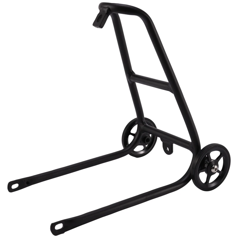 Алюминиевый сплав Q Тип велосипедная задняя стойка для Brompton с легкими колесами