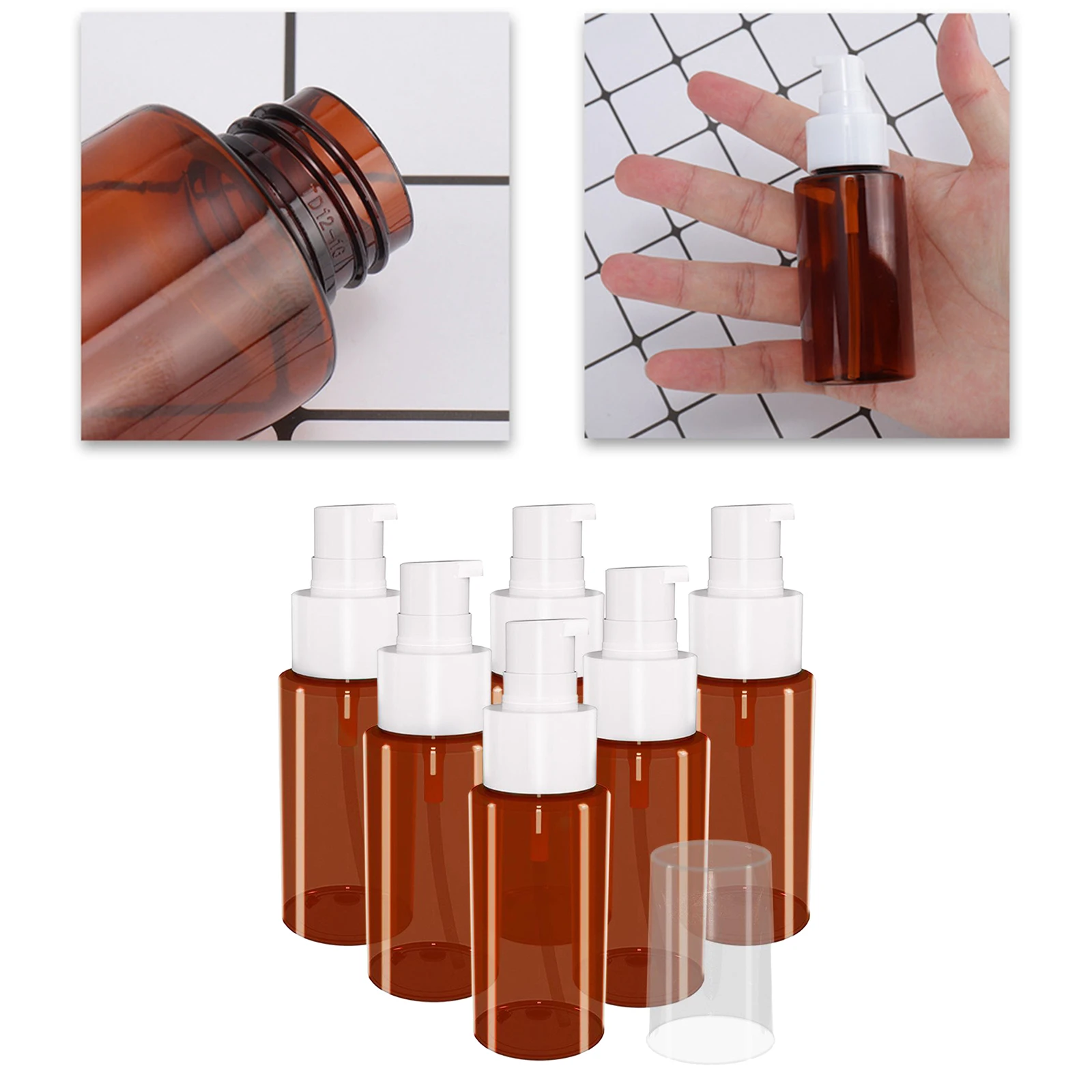 6 шт. флаконы для эфирного масла 60 мл | Красота и здоровье
