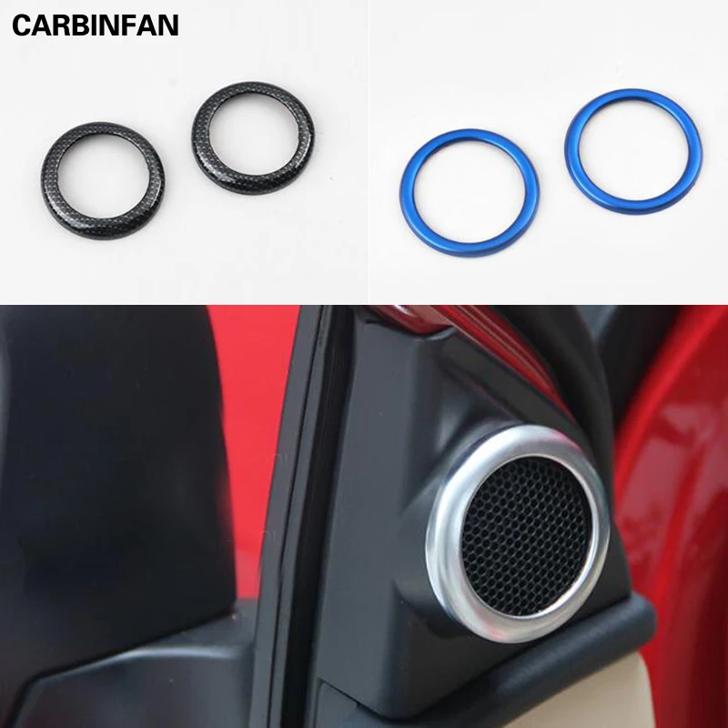 Автомобильный Стайлинг ABS автомобильная звуковая Обложка 2 шт./компл. для toyota corolla