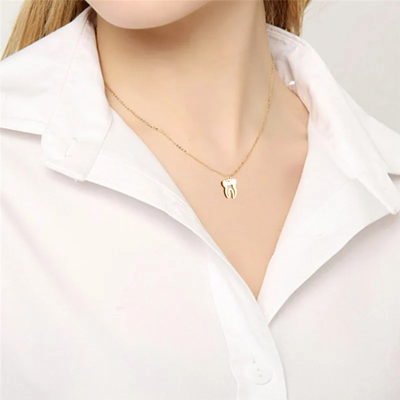 Ожерелье с кулоном в виде человеческих органов из нержавеющей стали | Украшения и