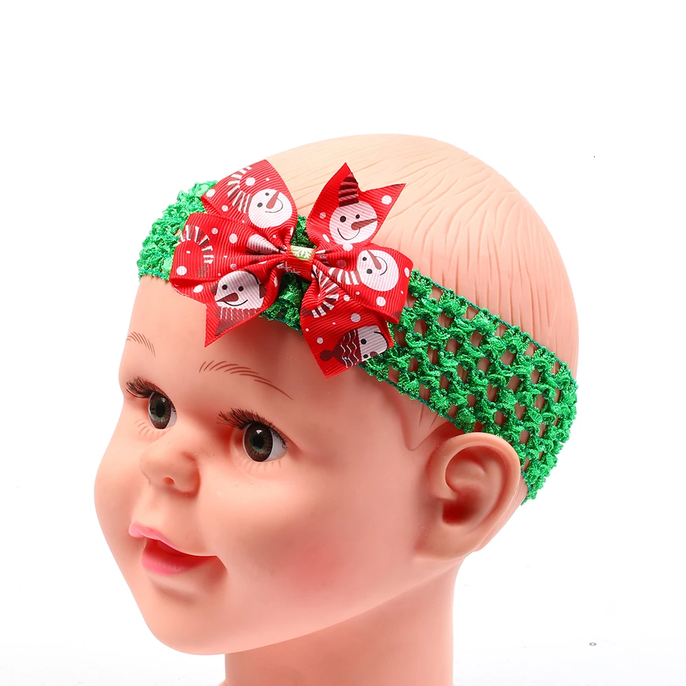 Детская повязка на голову лента аксессуары для волос малышей тиара с бантом