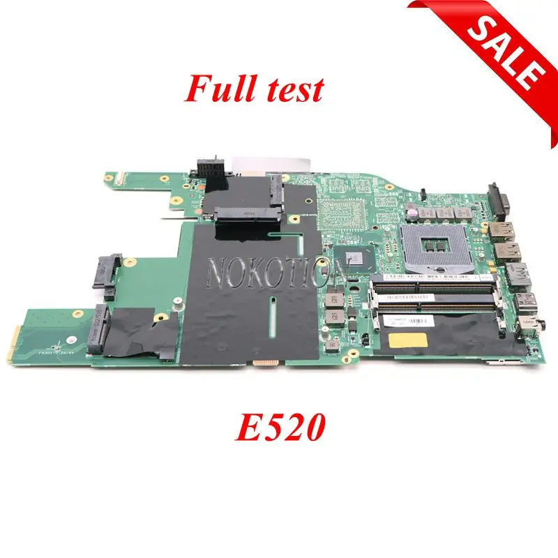 

NOKOTION 04W0398 48.4MI04.021 for Lenovo Thinkpad Edge E520 DDR3 Laptop Motherboard HM65 GMA HD 3000 DDR3 Mainboard