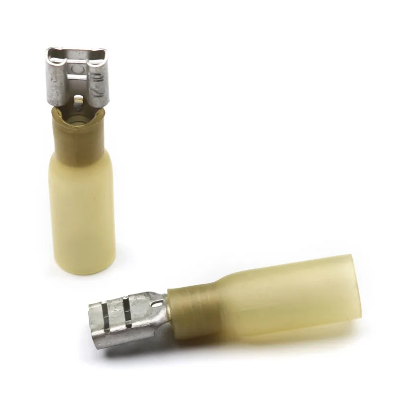 10 шт. обжимные клеммы гнездовой изолированный Соединительный Кабельный