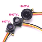Камера Micro 600TVL с широким обзором 1,8 мм1000TVL 90 градусов1200TVL 120 градусов цветная Видео FPV с аудио PAL для мини-дрона FPV