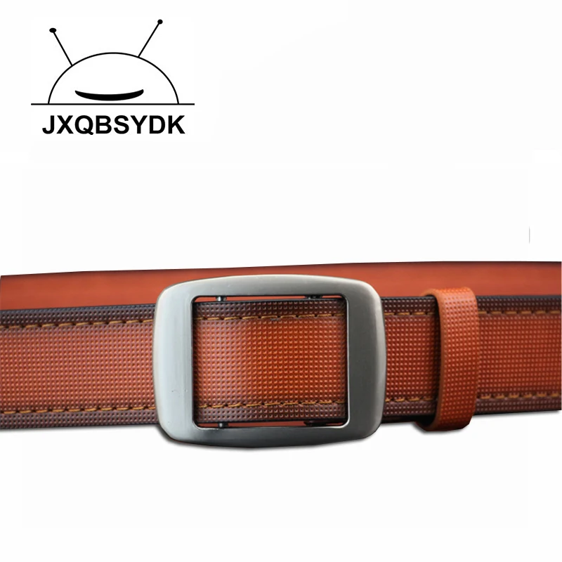

JXQBSYDK Luxury Brand Belts For Men Belts Designer High Quality Belts Men Fashion Smooth Buckle Male Leather Belts 2020