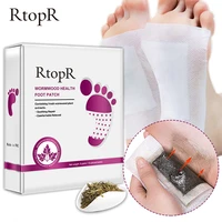 10 pcs rtopr tradition chinese medicine detox foot patch wormwood health body detox improve sleep foot care patch beauty tools