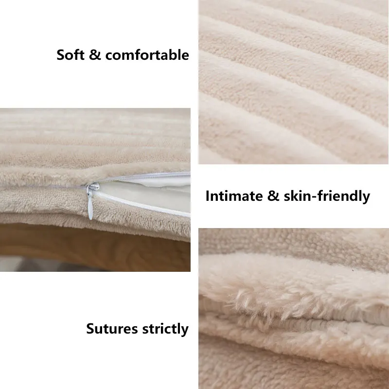 1 шт. полосатый фланелевый круглый чехол для подушки напольные медитации и стула