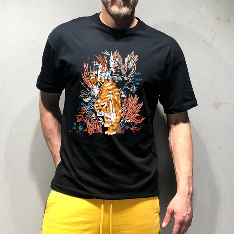 Горячая Распродажа прогулочные футболки с принтами 2019 летние модные