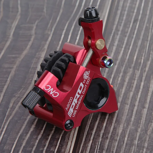 Rear clamps red Дорожная гидравлическая система дисковых тормозов с плоским креплением, Штангенциркули с 140 мм дисками, роторные велосипедные двусторонние механические тросы, хомуты для дорожных тормозов - Цвет: Rear clamps red