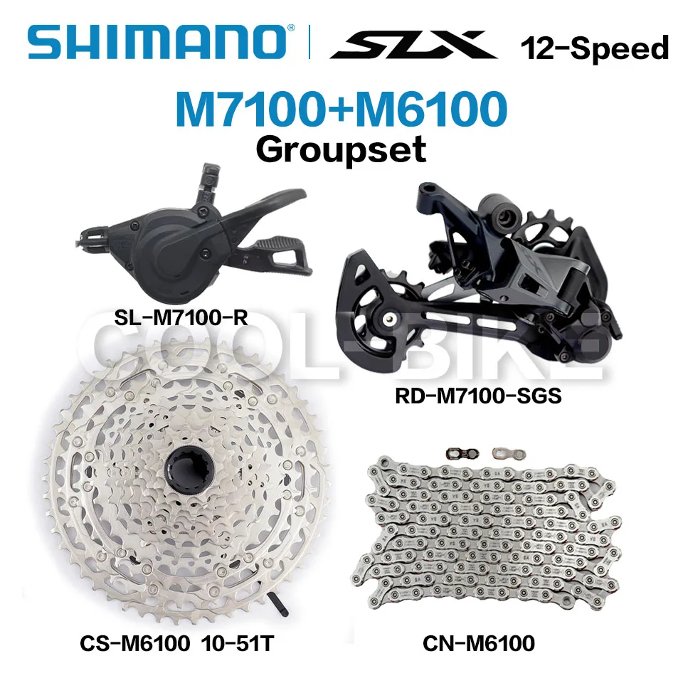 Переключатель передач SHIMANO DEORE XT SLX M6100 M7100 M8100 12 Скоростей задний переключатель для - Фото №1