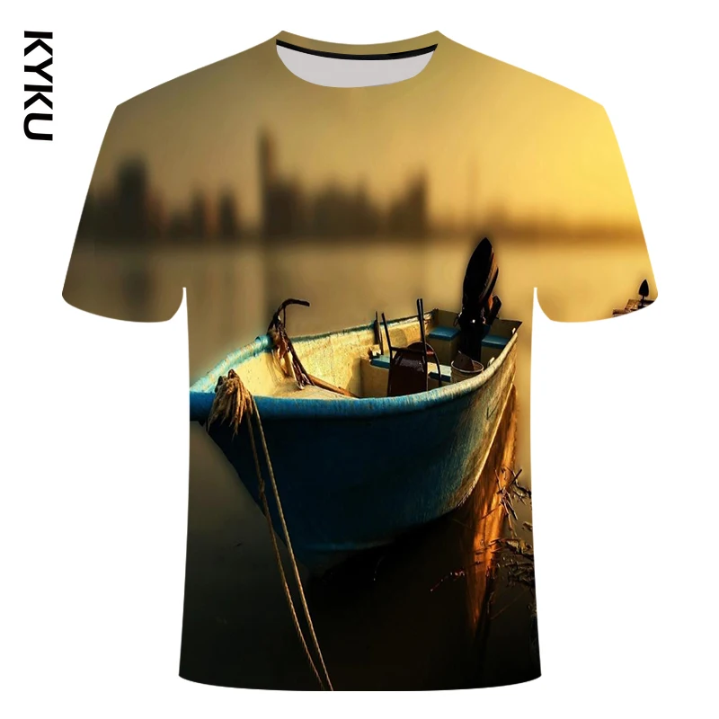 

Fishing 3d T-shirt Men And Women Hip Hop Casual T-shirt 3d Print Fun Fish Harajuku Funny Fishing Rod O-neck Shirt T-shirt