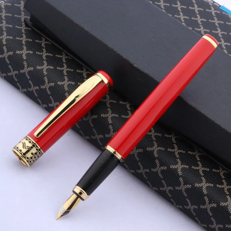 Перьевая ручка с золотистым наконечником среднего размера|baoer 68|pen penlacquer fountain pen |