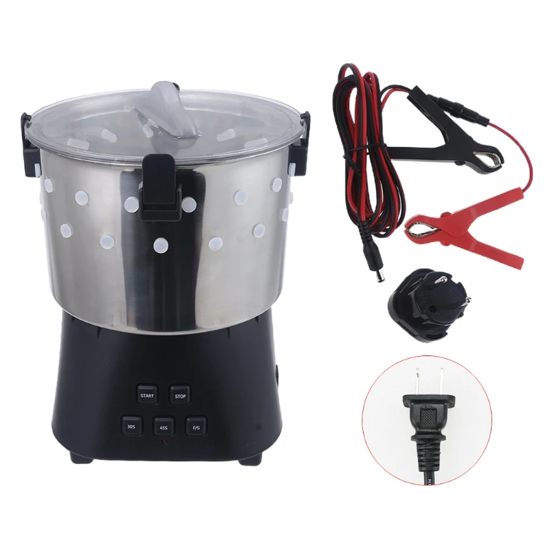 

Automatic Duck Feather Hair Remover Feather Removal Work Capacity 0.3KG Motor Speed 5000R/MIN EU/UK/US Plug Wholesales