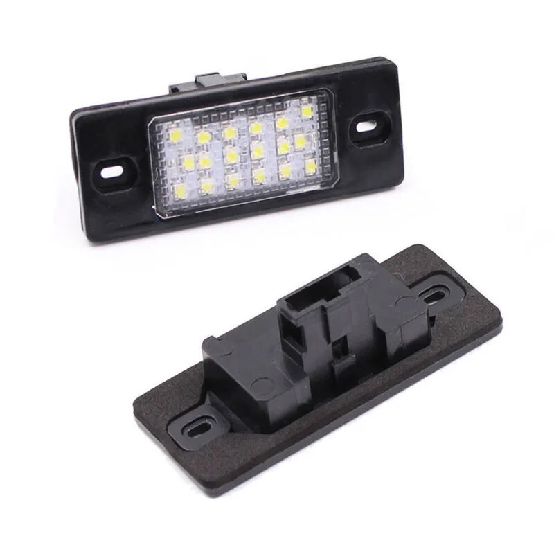 

18-LED LED License Plate Lights OEM LED For Touareg 2003-2010 Durable Bright