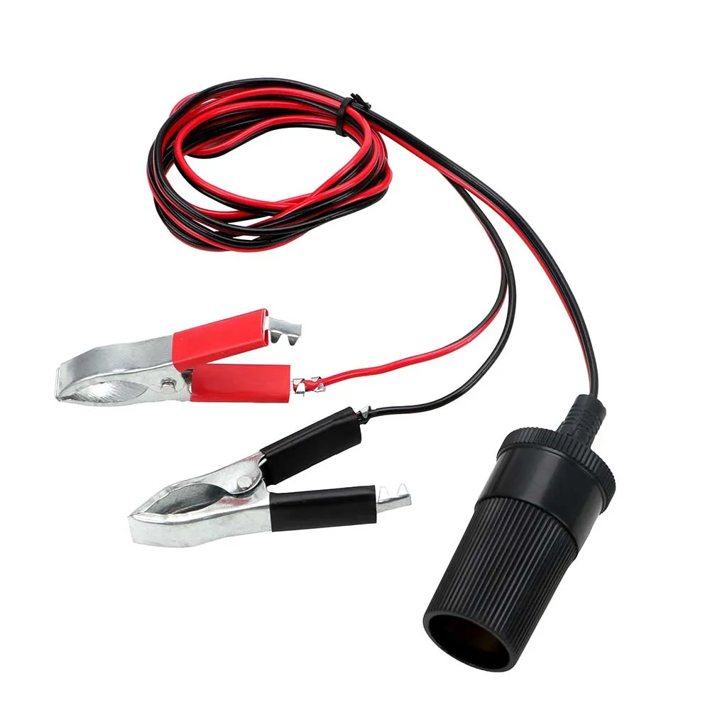 Зажим зажим для клеммы автомобильного аккумулятора адаптер прикуривателя 12 В 15 а