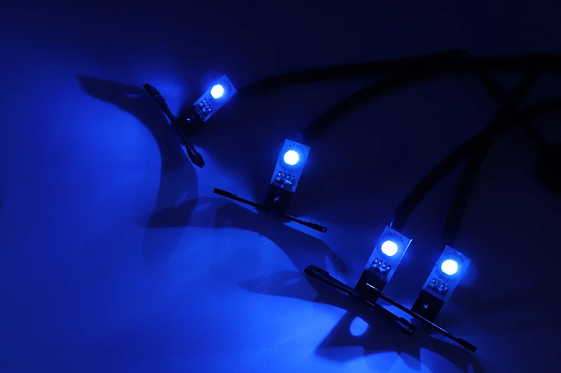 4 шт. многоцветный RGB Demon Eye светодиодный devil eyes с беспроводным пультом дистанционного управления для двойных линз автомобиля мотоцикла фары проектор модифицированный