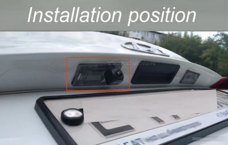 Автомобильная камера заднего вида для Hyundai Solaris Sedan HCR 2017 ~ 2019 2020 2021 вида/HD CCD +