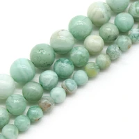 natural green crystal jaspers loose stone beads round spacer beads for jewelry diy making bracelet earrings accessories 15