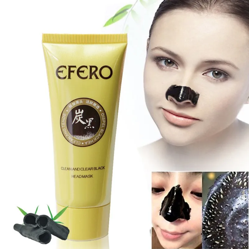 

Bamboo Charcoal Peel Off Blackhead Remover Mask Face Mask Deep Cleaning Purifying Mud Mask for Face Care Black Masks New Arrival