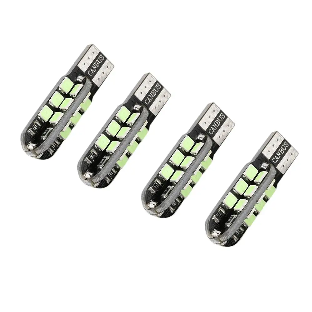 

4Pcs 2835SMD-24LED 6000K 4.8W Width Lamp Interior Instrument Bulb Car Light Source Width Lamp Light