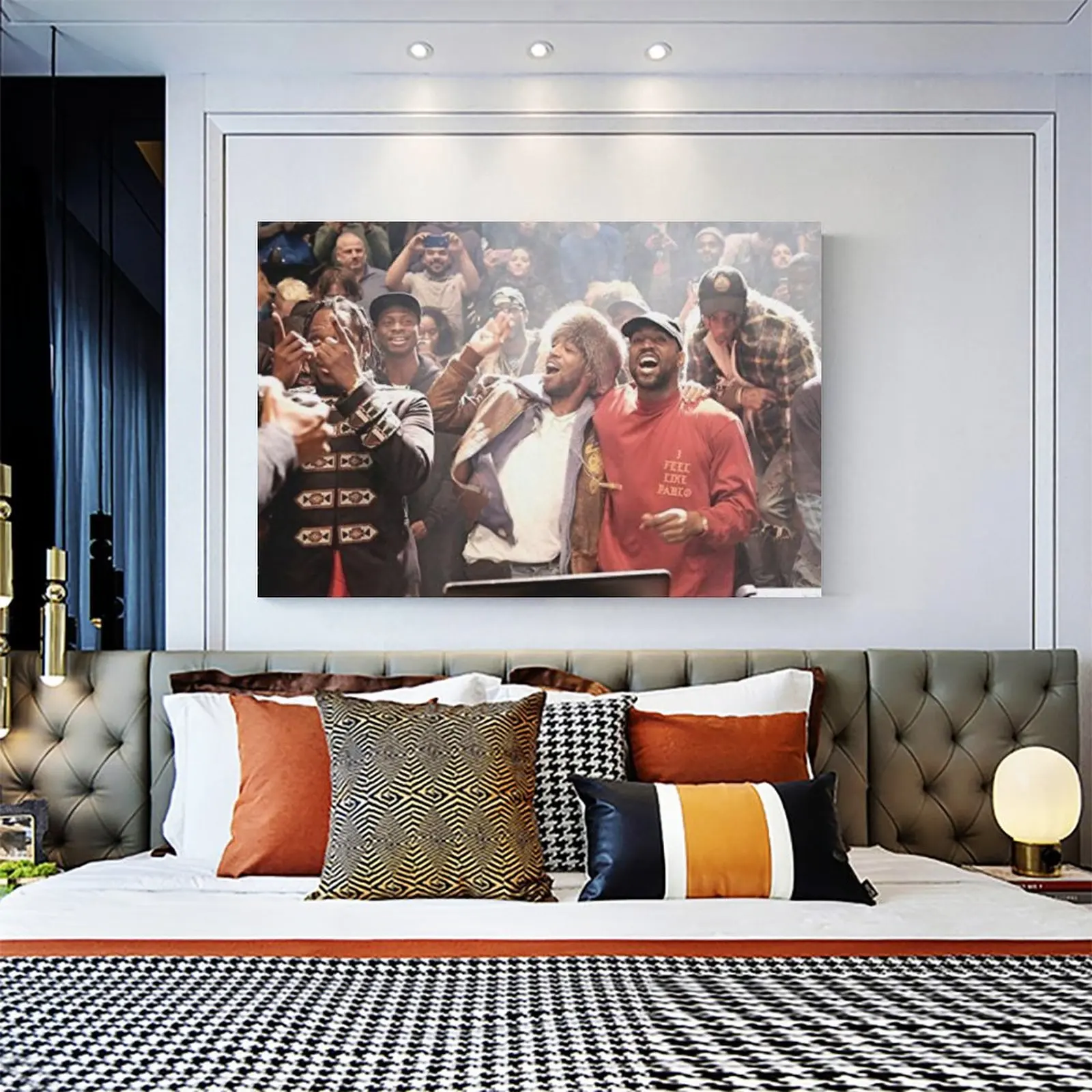 Постер Жизнь Пабло Шелковый настенные художественные плакаты Rap Hiphop Super Star