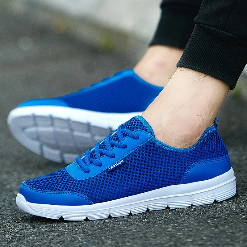 

Large shoes summer mesh shoes men's breathable mesh sports shoes men's casual running lightweight women's mesh shoes