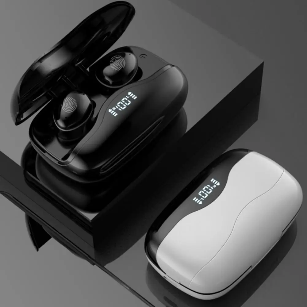 

W16 TWS Bluetooth V5.0 Wireless In-Ear Headset Earphone with Microphone HiFi
