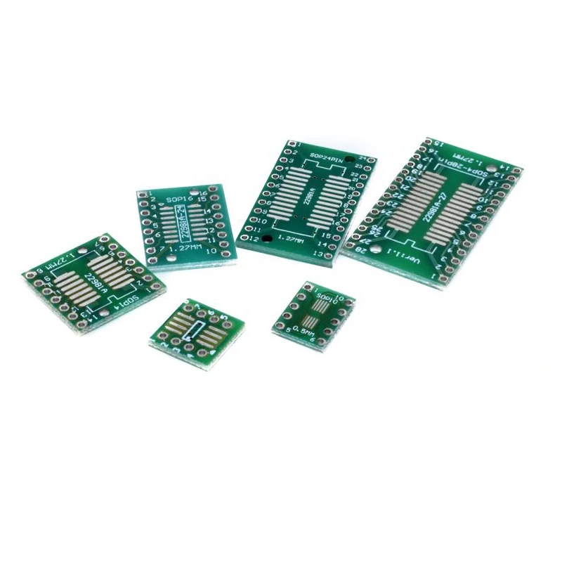 35 шт. = 7 значений * 5 набор печатных плат SMD поворот DIP SOP MSOP SSOP TSSOP SOT23 8 10 14 16 20 24 28 SMT To