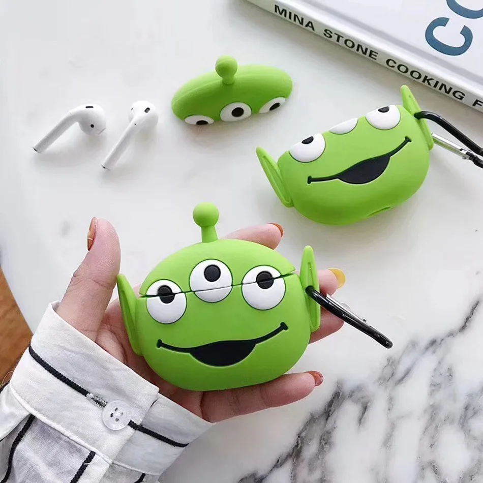 3D чехол для наушников Airpods Pro силиконовый Cat Мультяшные наушники/чехол Apple Air pods 3