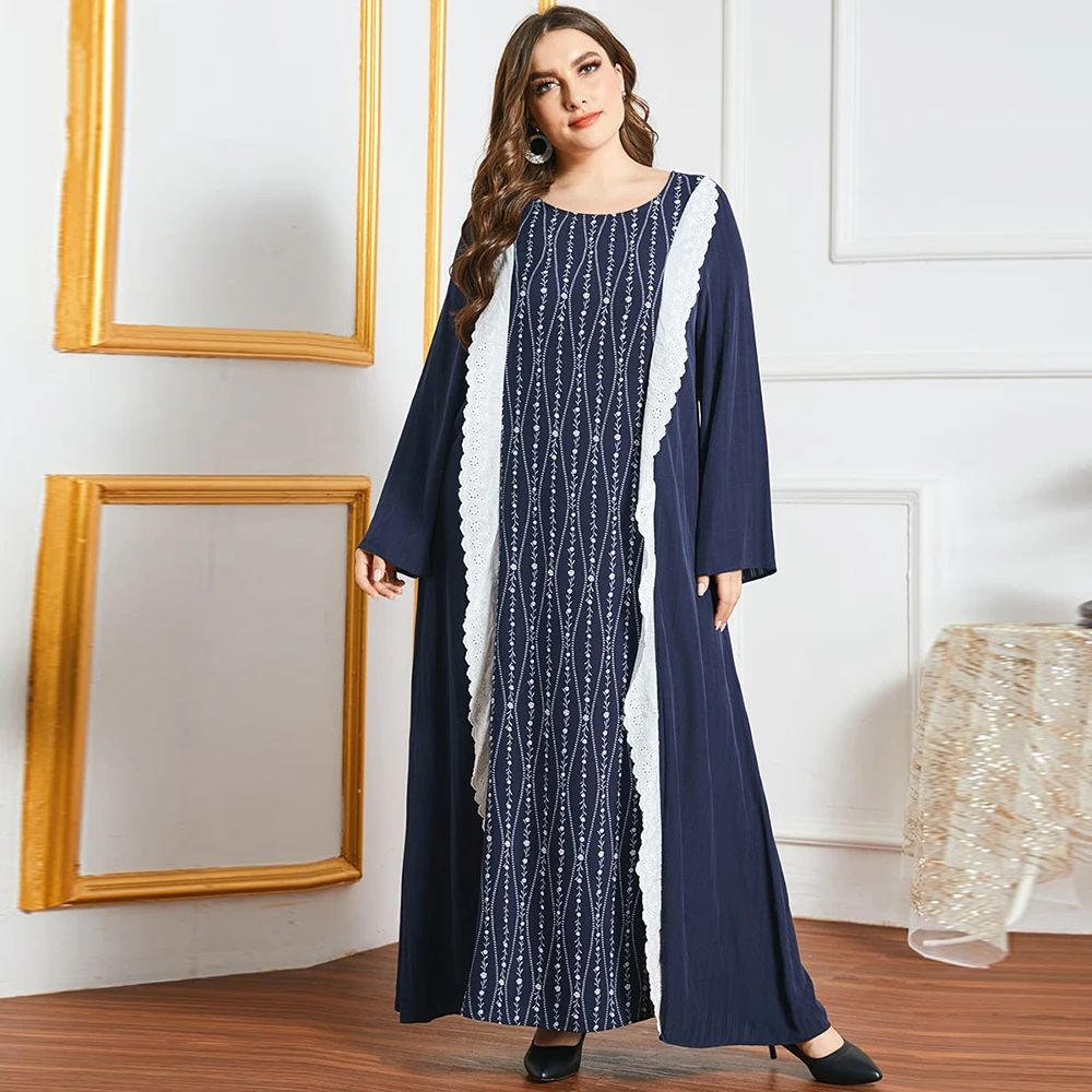 

Рамадан ИД Мубарак Абаи Дубай, Турция Ислам мусульманское длинное платье халат Longue Femme кафтан Макси платья для Для женщин Vestidos