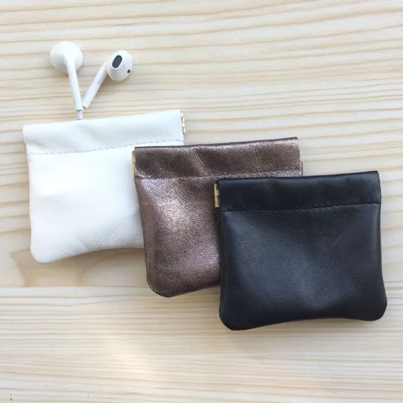 Новые противоударные сумка для хранения гарнитуры из натуральной кожи