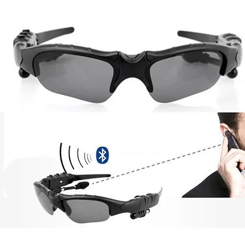 Модные беспроводные Bluetooth V4.1 стерео уличные умные очки солнцезащитные наушники