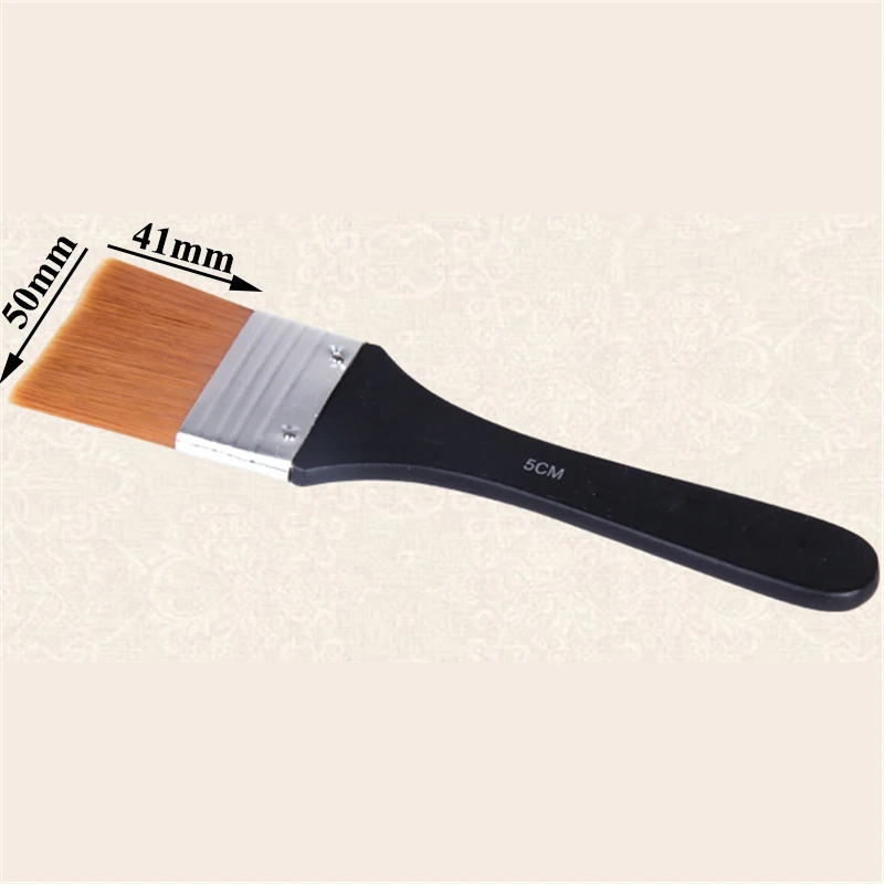 1 Шт. Высокое качество кисти для рисования Нейлон масляной живописи вода порошок