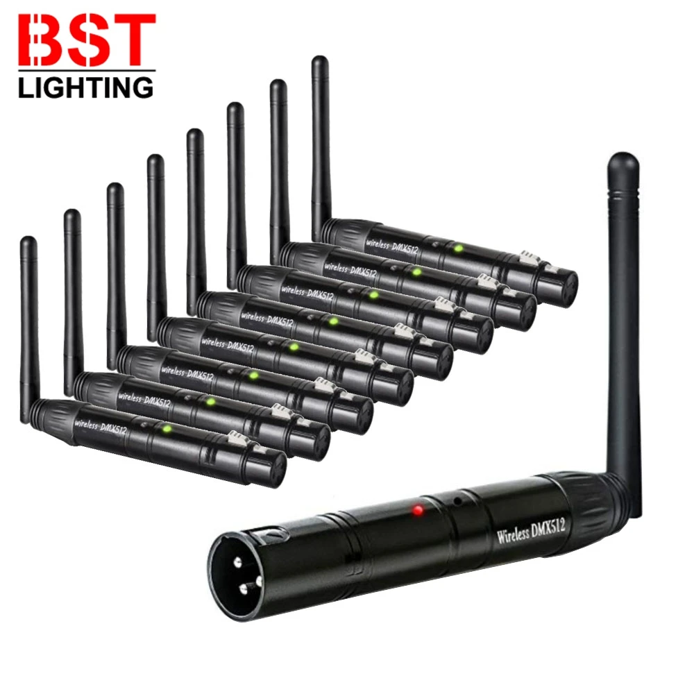 DMX512 беспроводной приемник передатчик светодиодный контроллер 2 4G ISM Dif Расстояние