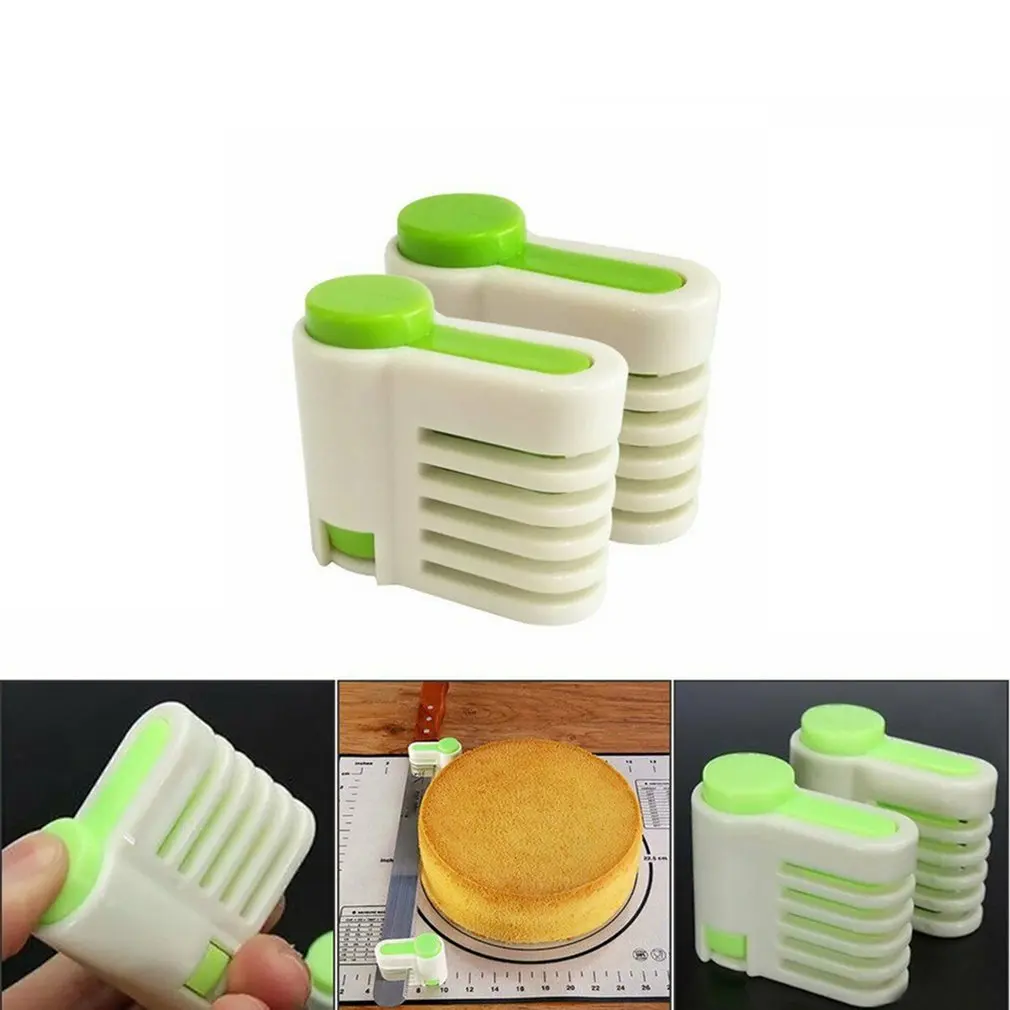 

1Pair Cake Cutting Slicer Layerer Cake Slicer Cake Separator Bread Splitter Cake Baking Tool Bread Cutter