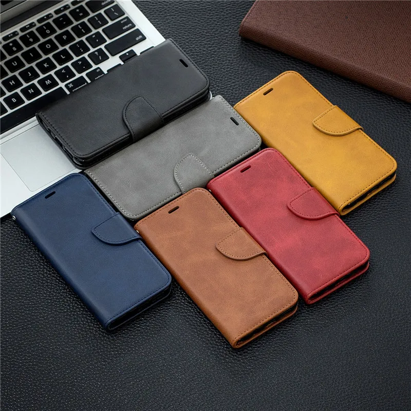 Coque S9Plus S9 аксессуары для телефонов пары Простой модный кожаный флип чехол