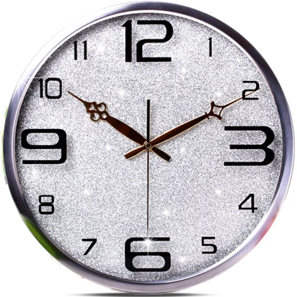 Креативные строительные металлические большие часы для гостиной кухни спальни