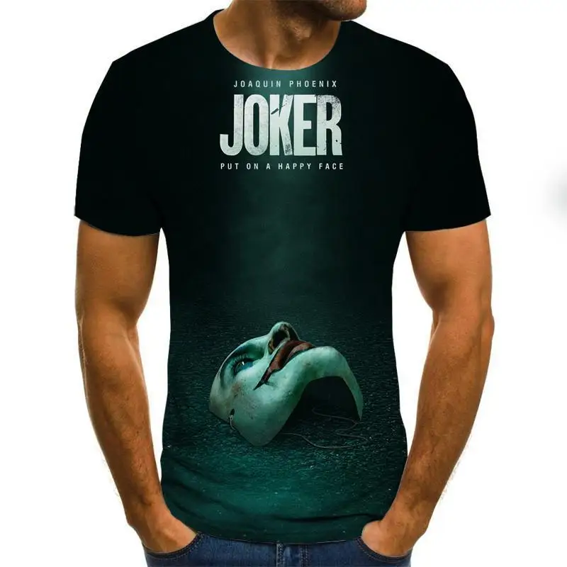 

Horror Movie It Penny Wise Clown Joker 3d Print Men /Women Hip Hop Streetwear Tee T Shirt 90s Boys Cool Clothes Man Tops