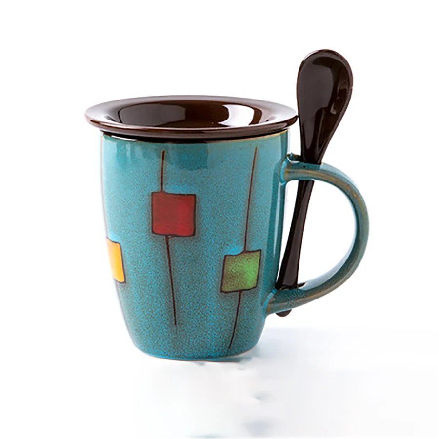 Креативная керамическая чашка кофейная чашки для капучино эспрессо