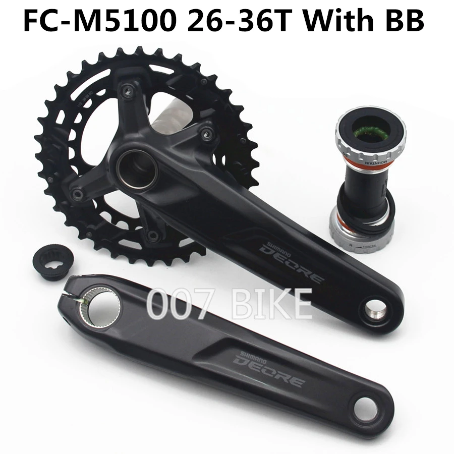 Комплект микросхем SHIMANO DEORE FC M5100 1x11 Speed 2x11 26 36T 30T 32T 170 мм 175 мм|shimano deore|shimano deore cranksetslx