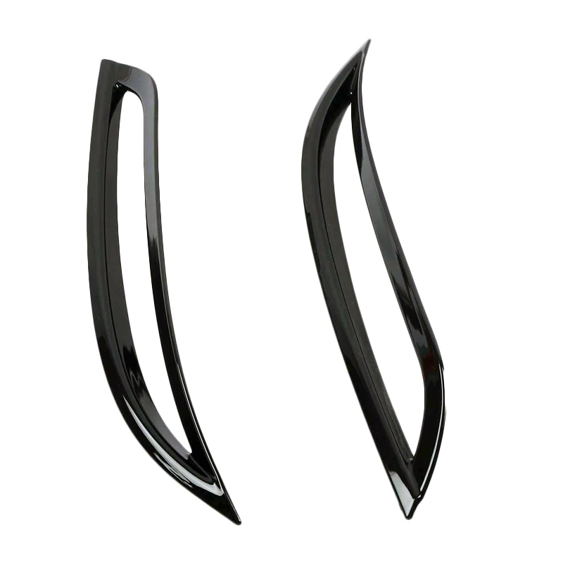 Car Rear fog light frame decoration bright strip sequins ABS Carbon Fiber Look for Tesla model 3 accessories | Автомобили и